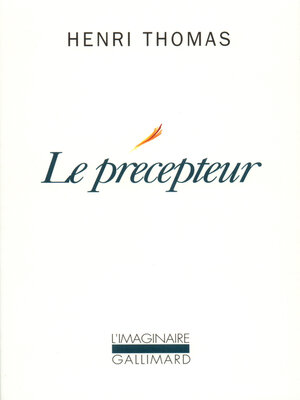 cover image of Le précepteur